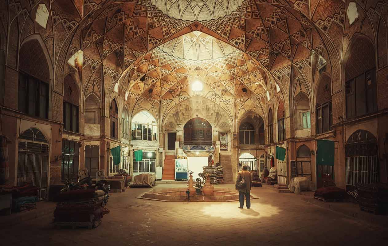 بازار قدیمی در ایران 1